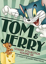 Tom et Jerry : Golden collection, vol 1 / Joseph Barbera, William Hanna, réal. | Barbera, Joseph (1911-2006). Metteur en scène ou réalisateur