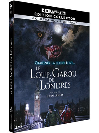 Le Loup-garou de Londres - Blu-ray Disc = An American Werewolf in London | Landis, John (1950-....). Metteur en scène ou réalisateur. Scénariste
