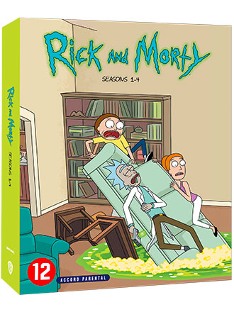 Rick and Morty. saisons 1 à 4 / créée par Justin Roiland et Dan Harmon | Roiland, Justin