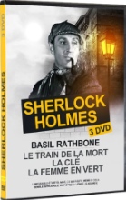 Couverture de Sherlock Holmes : Le train de la mort + La clé + La femme en vert