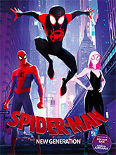 Spider-Man : New generation / un film d'animation de Peter Ramsey, Rodney Rothman, Bob Persichetti | Ramsey, Peter. Metteur en scène ou réalisateur